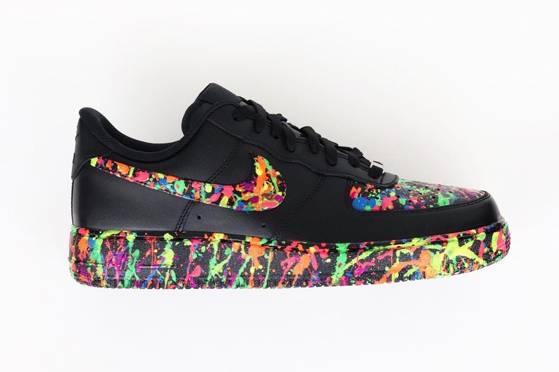 custom air force 1 neon
