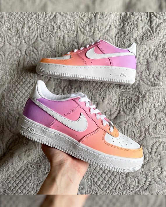 ombre air force ones