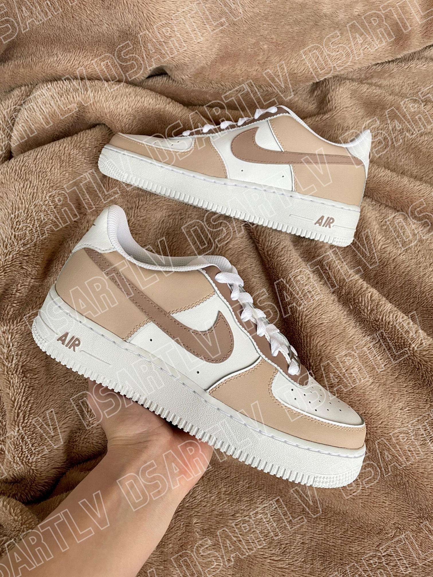 brown air force 1 shoes