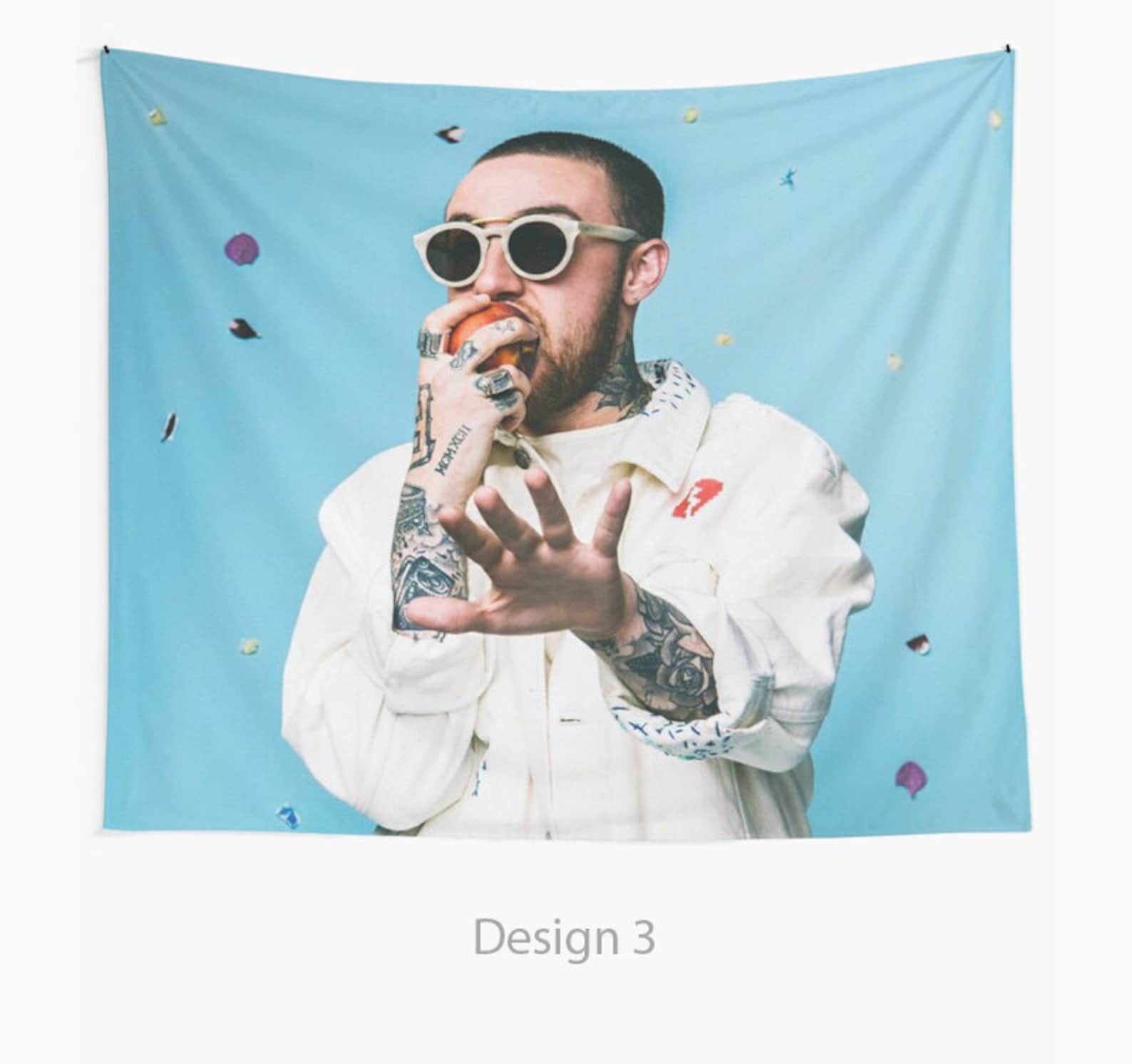 Mac Miller Tapestry Collage Album Don't Trip Mac Miller Tapestry