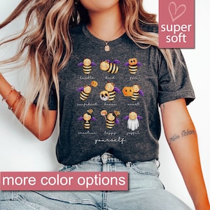 Halloween Bee Shirt, Halloween Honey Bee Shirt, Halloween Bumble Bee Tee, Bee Gifts, Be Kind Shirt, Bee Shirts For Women, Beekeeping Shirt