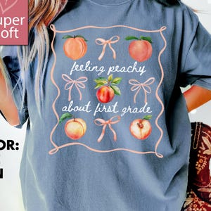 Camiseta para professor da primeira série Comfort Colors®, camiseta para professor da primeira série, camiseta da primeira série, camiseta da primeira série, escola primária, camiseta para professor