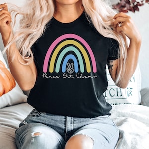 Peace Out Chemo - Women With Cancer, Funny Chemo Gift, Funny Cancer Chemo Shirt, Cancer Survivor Shirt, Breast Cancer Awareness, Chemo Shirt