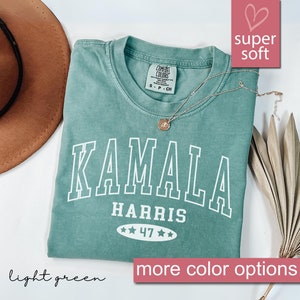 Comfort Colors® Kamala 2024 President Shirt, Kamala Harris President 2024 Shirt, Womens Power, Democrat T-shirt, Equal Rights, Election 2024