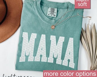 Comfort Colors® Niedliches Golf Mama Shirt, Muttertagsgeschenk für Golf Mama, Geschenk für Golfer Liebhaber Mama Shirt, Muttertag, Golf Saison Mama Tee