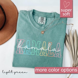 Comfort Colors® Kamala 2024 President Shirt, Kamala Harris President 2024 Shirt, Womens Power, Democrat T-shirt, Equal Rights, Election 2024
