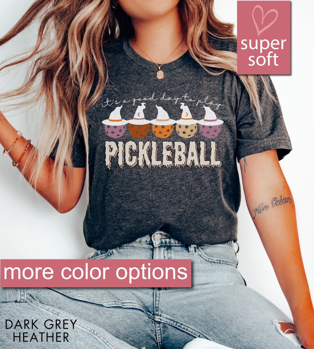 Halloween Pickleball Shirt, Halloween Pickleball Gifts, It'a A Good Day