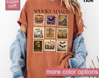Maglietta "Mamma spettrale" Comfort Colors®, Maglietta "Mamma di Halloween", Maglietta "Mamma di Halloween", Maglietta "Mamma di Halloween", Maglietta "Mamma di Halloween spettrale"