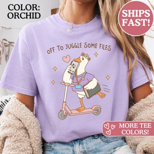 Shirt voor casemanagers en gezondheidswerkers, Comfort Colors® schattig cadeau voor verpleegster op scootergans
