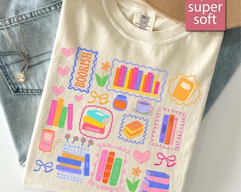 Comfort Colors® Reading Shirt, Book Lover Shirt, Bookish Gifts, Book Lover Gift, Library Gifts, Reading Gift