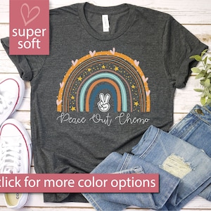 Peace Out Chemo - Women With Cancer, Funny Chemo Gift, Funny Cancer Chemo Shirt, Cancer Survivor Shirt, Breast Cancer Awareness, Chemo Shirt
