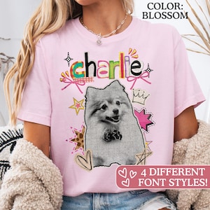 Comfort Colors® Custom Dog Shirt, Custom Pet Shirt, Retro Pet Shirt, Dog Remembrance Gift, Retro Y2K Ransom image 2