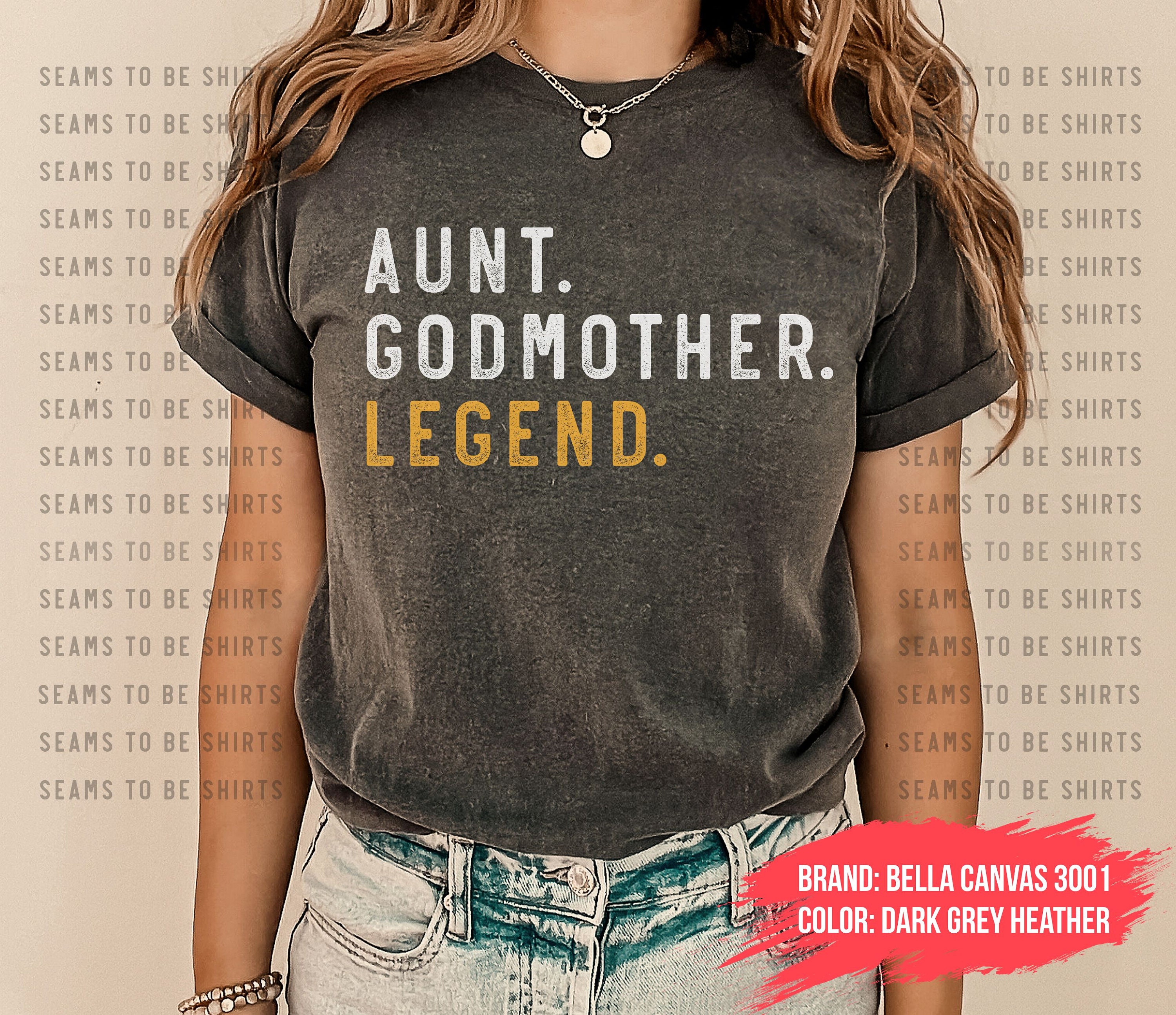 Aunt Godmother Legend shirt, Funny Godparent Tee Shirt Gift, Aunt Gift, Godmother Sister In Law Gift, Godmama Tees, Baby Shower Shirts
