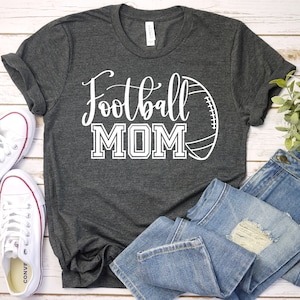 Football Mom Shirt For Mom For Mother&#39;s Day, Football Mom T Shirt For Women, Cute Football Mom Tshirt, Mothers Day Gift For Football Mom
