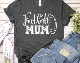 Football Mom Shirt For Mom For Mother's Day, Football Mom T Shirt For Women, Cute Football Mom Tshirt, Mothers Day Gift For Football Mom