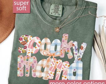 Chemise de maman effrayante Comfort Colors®, chemise d'Halloween pour maman, chemise de maman d'Halloween, chemise d'Halloween, chemise de maman d'Halloween, maman d'Halloween effrayante