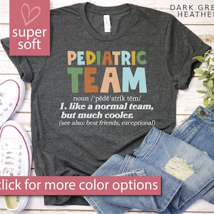 Pediatric Nurse Shirt, Peds Nurse Shirt, Pediatric Shirt, Picu Nurse Shirt, Pediatrics Shirt, Geschenke für Krankenschwestern, Krankenschwester Team Shirt, Krankenschwester Crew