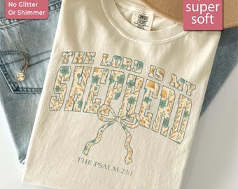 Comfort Colors® christelijk shirt, shirt geloof, Jezus shirts, religieus shirt, bijbelverzen, religie shirt