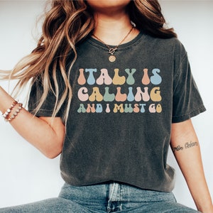 Italy Shirt Love Italy Shirt Italy Vacation Italy Family Trip Italy Anniversary Italian Shirt Honeymoon Shirt Italy Gift Family Trip Gift