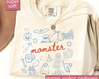 Chemise de maman effrayante Comfort Colors®, chemise d'Halloween pour maman, chemise de maman d'Halloween, chemise d'Halloween, chemise de maman d'Halloween, maman d'Halloween effrayante
