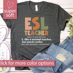 Esl Teacher Shirt, Esl Teacher, English Teacher Gift, Funny Teacher Shirt, ESL, Esl Teacher Gift, English Teacher, Esol Teacher Shirt, Teach
