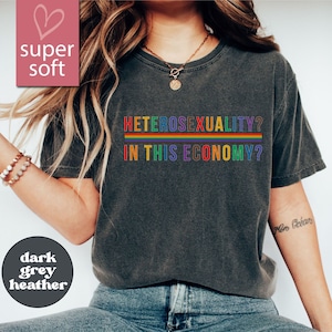 Sarcastic Heterosexual Shirt, LGBTQ Shirt, Funny Gay Shirt, Pride Month Tshirt, LGBTQ Ally Tshirt, Non-Binary Shirt, Gay Pride Shirt, Trans