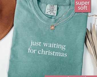 Comfort Colors® Christmas Xmas Shirt, Christmas Trees Shirt, Holiday Tshirt, Womens Holiday Tees, Christmas Season Shirt, Santa Winter Shirt