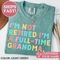 Retirement Shirt, Comfort Colors\u00ae Retirement Gifts For Women, Retirement Gift, Teacher Retirement Gift, Gift Mothers Day, for Grandma