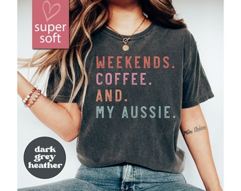 Hunde Mama Shirt, Australian Shepherd, Australian Shepherd Geschenke, Aussie Mom Shirt, Aussie Geschenke, Aussie Mama, lustige Hunde Shirt, Hundebesitzer Geschenk
