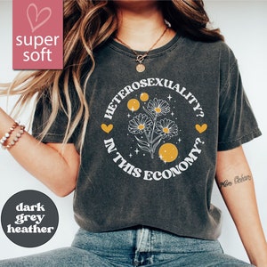 Sarcastic Heterosexual Shirt, LGBTQ Shirt, Funny Gay Shirt, Pride Month Tshirt, LGBTQ Ally Tshirt, Non-Binary Shirt, Gay Pride Shirt, Trans