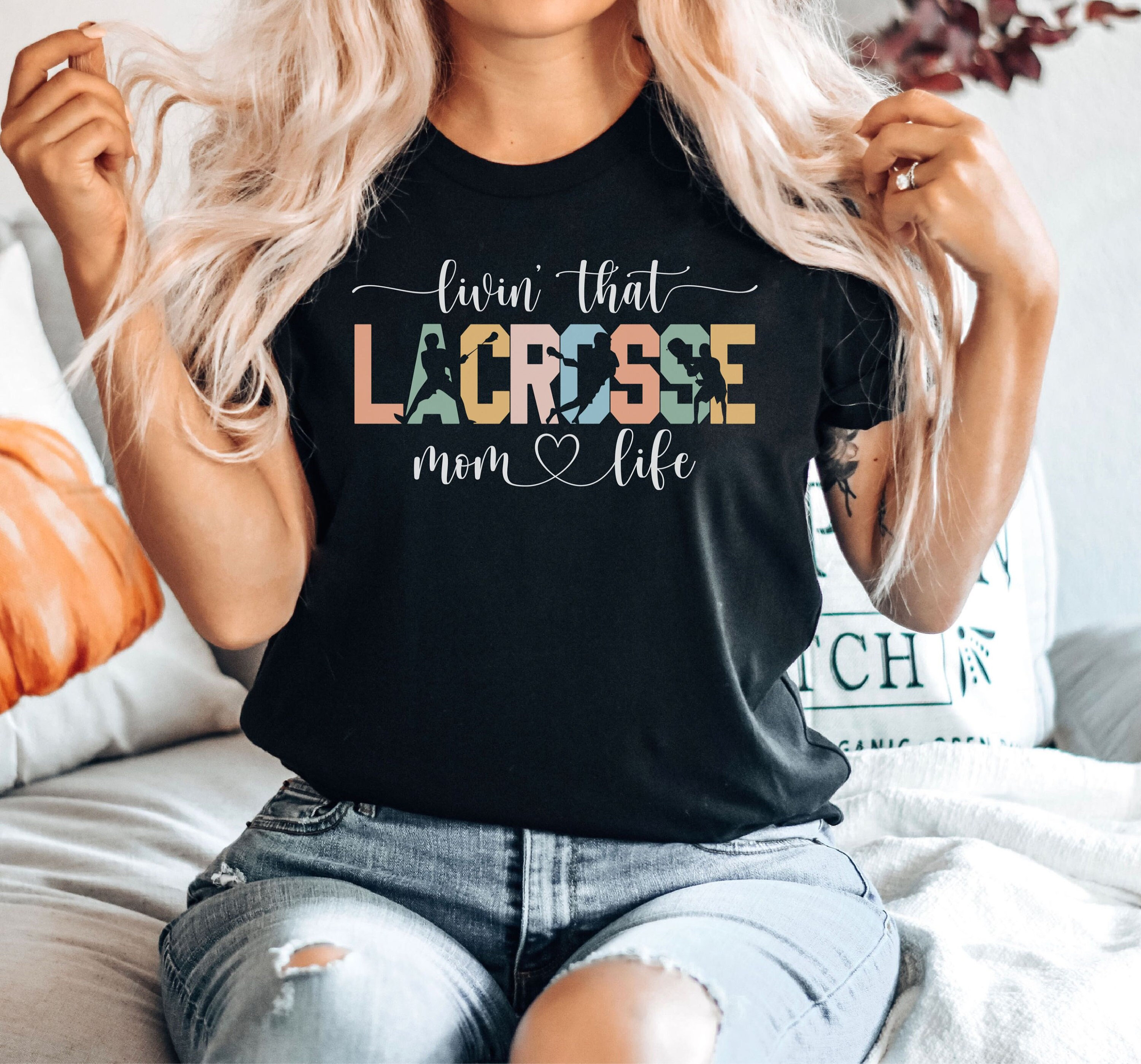 Lacrosse Mom T-Shirt Lacrosse Mom T-Shirt