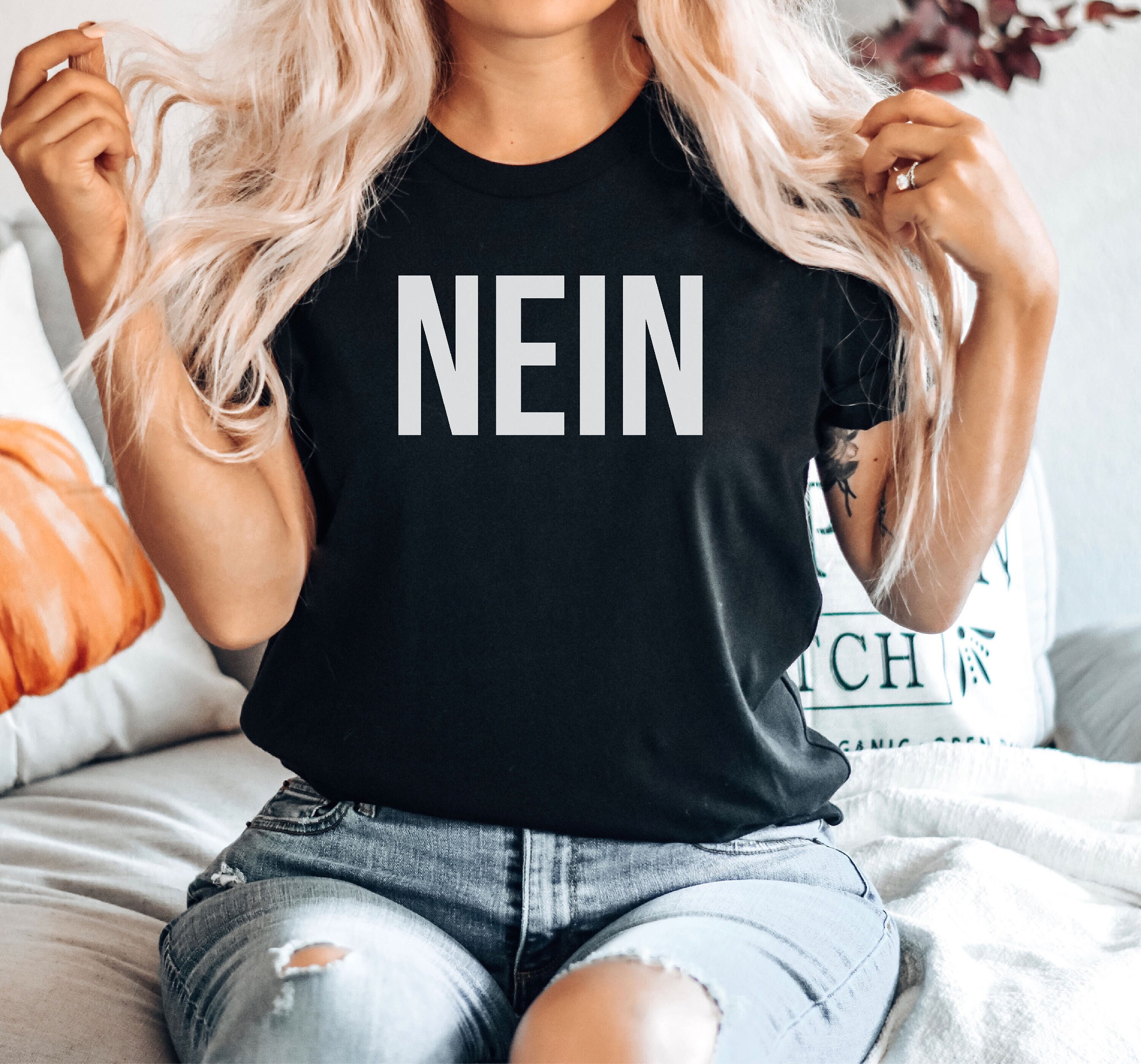 Nein Shirt Etsy