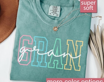Chemise grand-mère Comfort Colors®, t-shirt grand-mère, t-shirt grand-mère mignon, cadeau pour grand-mère, cadeau grand-mère, chemise grand-mère, cadeau grand-mère Mimi Gigi