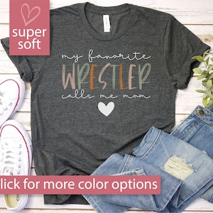 Wrestling Mom Shirt, Wrestling Shirts, Game Day Wrestling Shirt, Senior Night Wrestling Mama Tshirt, Sports Mom T-Shirts, Mothers Day Gift