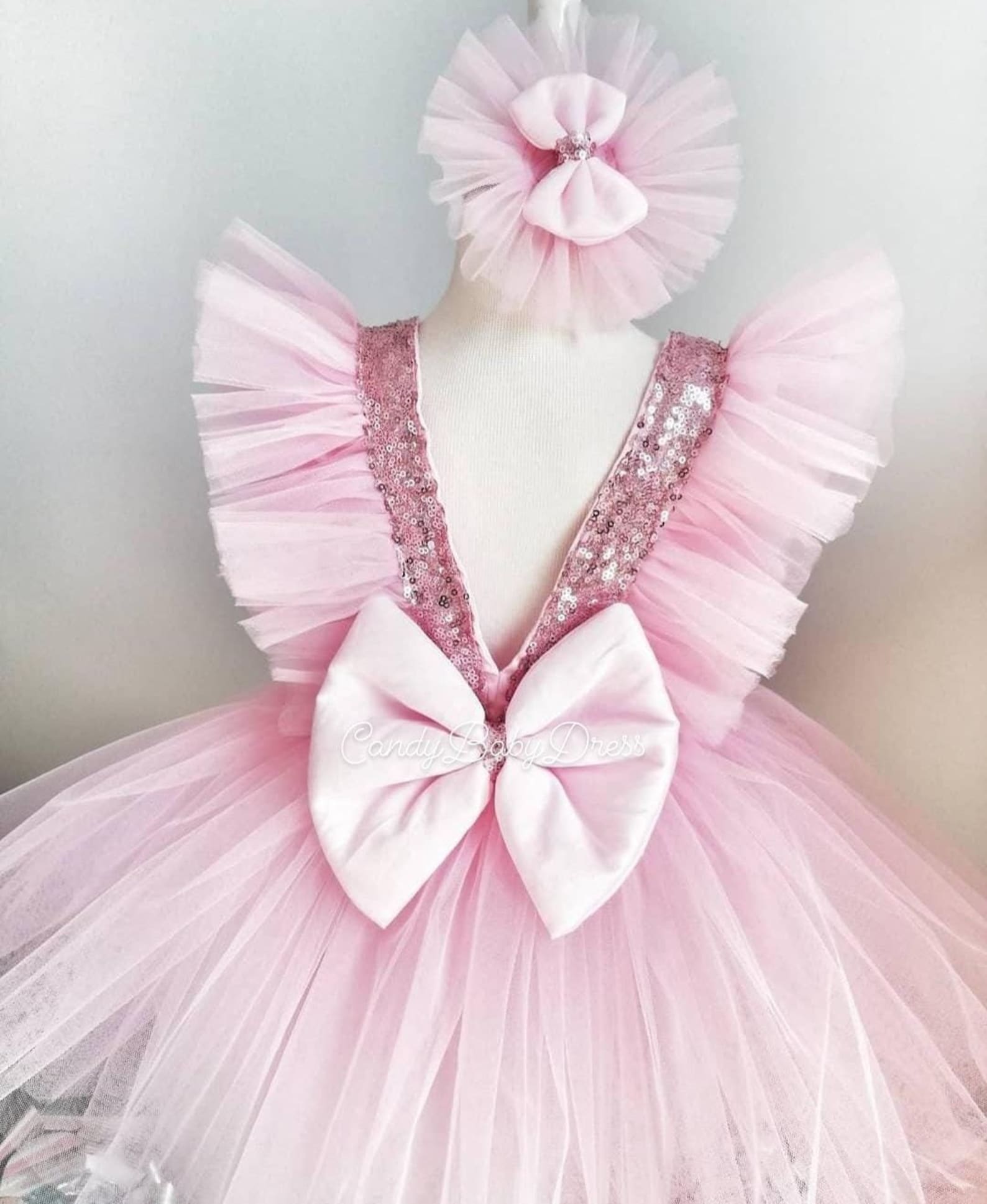 Luxury Pink Sequin Tulle Dress, Girl's Birthday Outfit Etsy — free download