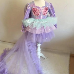 Mermaid costume,Mermaid Dress ,Baby Girl Dress Special Occasion, First Birthday Dress, Baby Girl Party Dress,Ariel dress,Mermaid Dress Girls