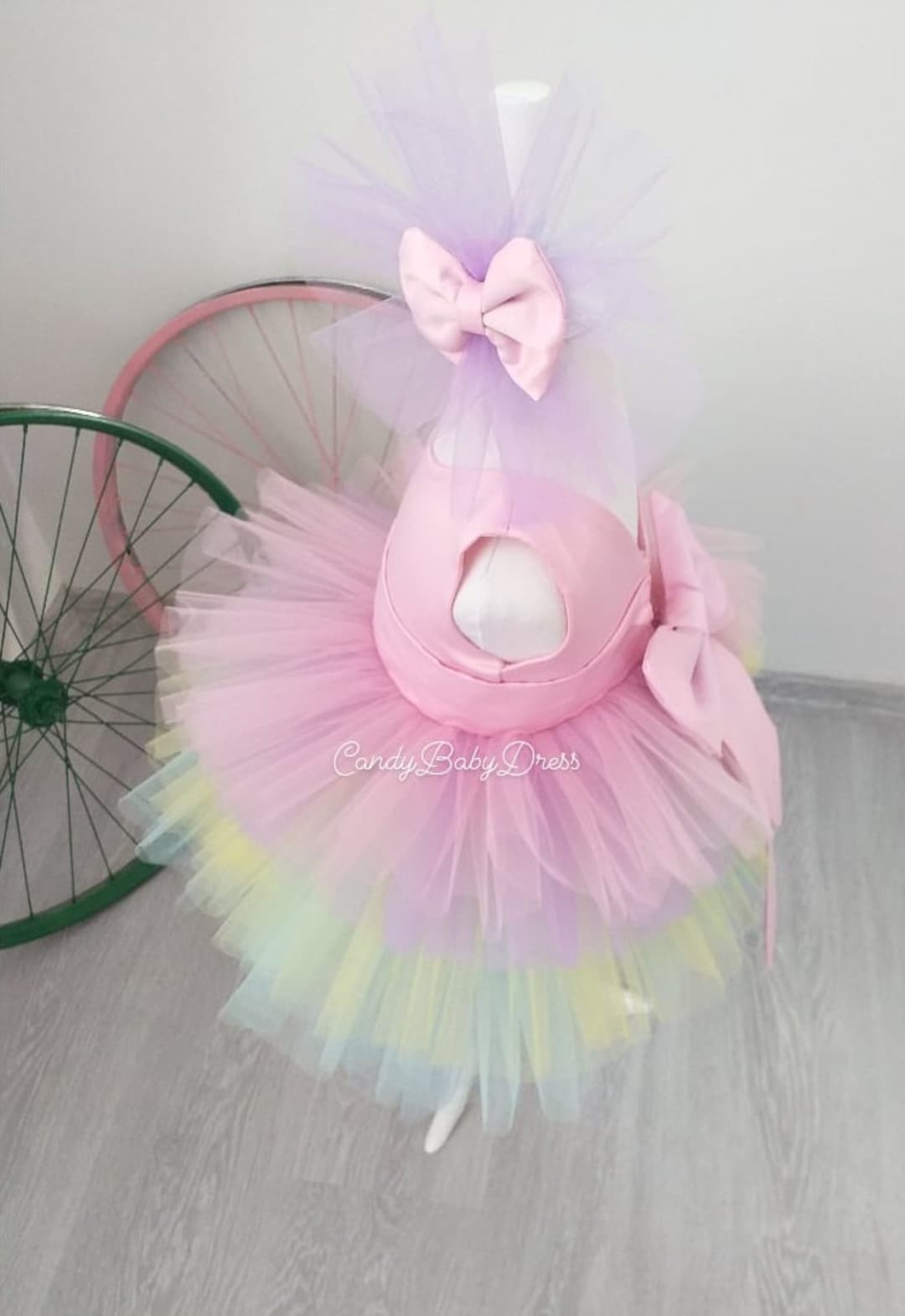 blue dress for baby girl Unicorn Birthday Outfit,Pastel Rainbow Unicorn Tutu Set,Pastel Unicorn,Ribbon Tutu Outfit,First Birthday Dress,Unicorn Outfit,Personalized 2T / Tutu main image 1