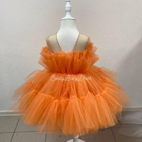 Orange tutu cheap baby