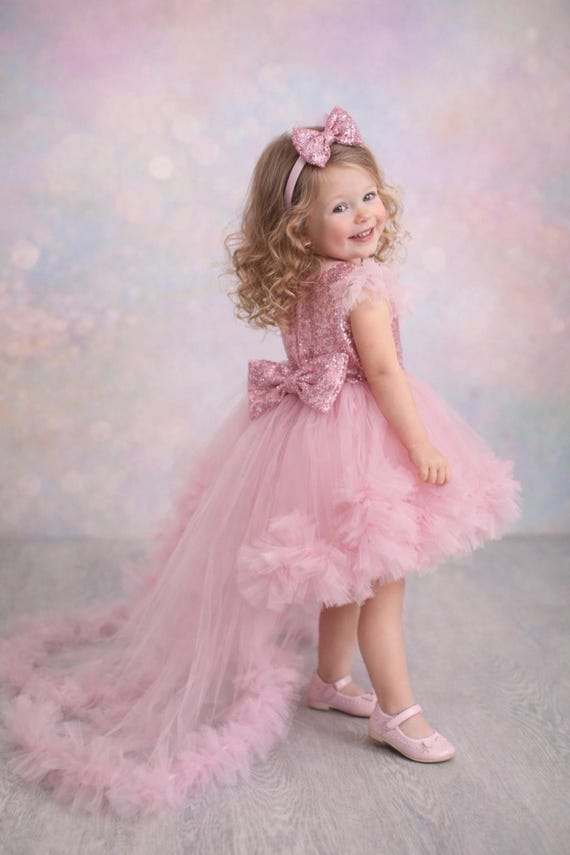 mother daughter dresses for 1st birthday online shopping india First Birthday Princess Dress For Baby Girl main image 1