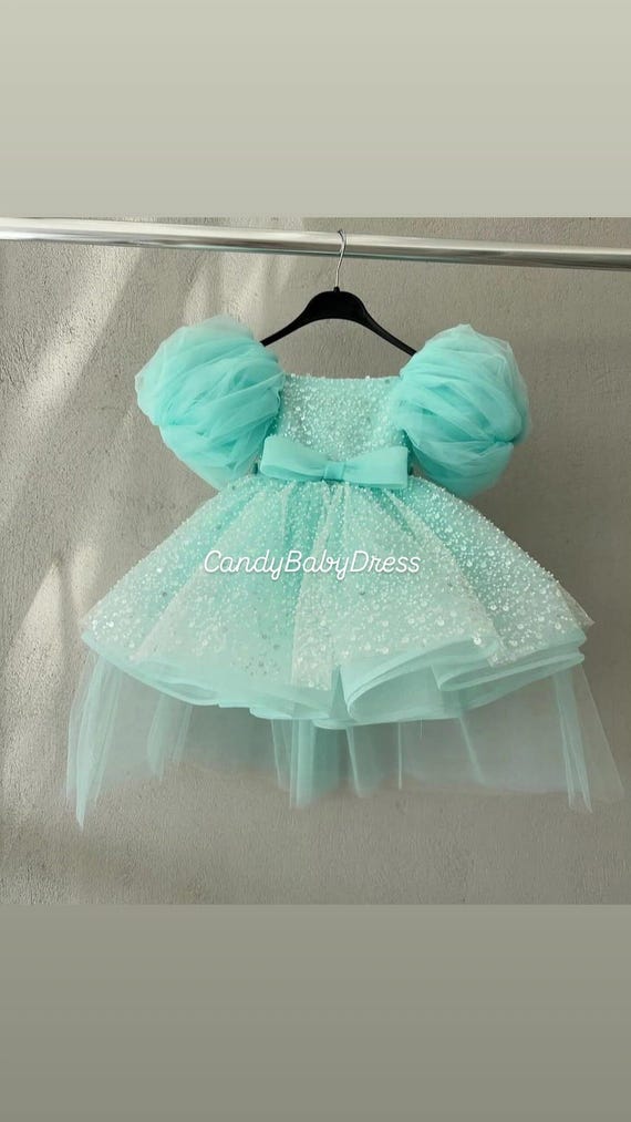 mint green puffy dress Veaul 2026 Elegant Mint Green Prom Dresses 2021 A-Line Princess Square Neckline Puffy Short Sleeve