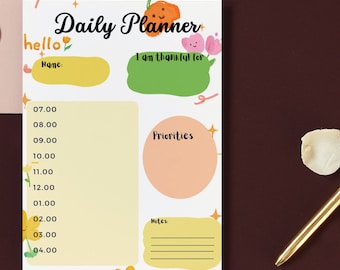 ADHD, ADD Productivity Planner for Kids, ADHD To Do List, Minimalist Planner, Neurodiversity Friendly Planner, Simple Design