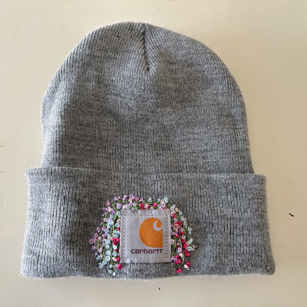 Carhartt Beanie Falling Flower Embroidery