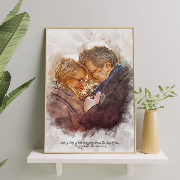 Anniversary Gifts For Parents, Wedding Anniversary Gift, Grandparent Wedding Gift, 40th Anniversary Gift