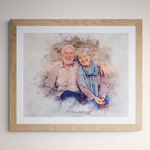 40th Anniversary Gift For Parents, Wedding Anniversary Gift, Grandparent Wedding Gift, 50th Wedding Anniversary