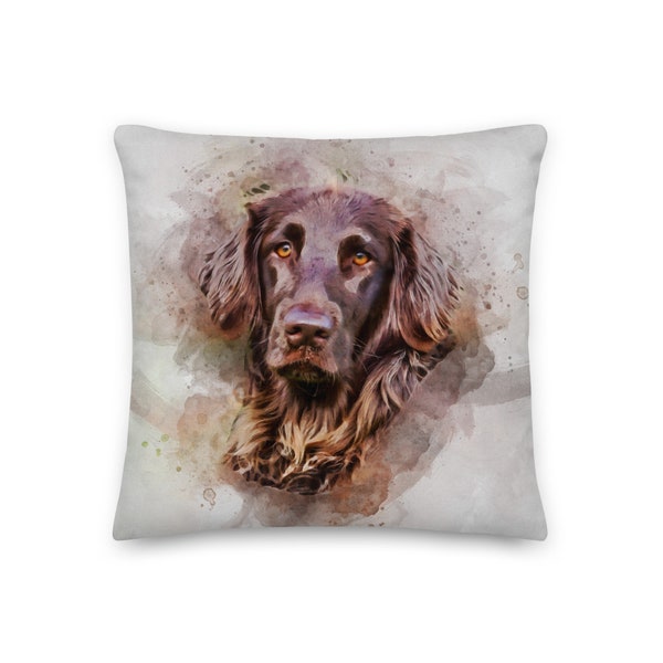 Custom Pet Pillow, Personalized Pet Pillow From Photo, Pet Portrait Dog Pillow, Pet Portrait Pillow