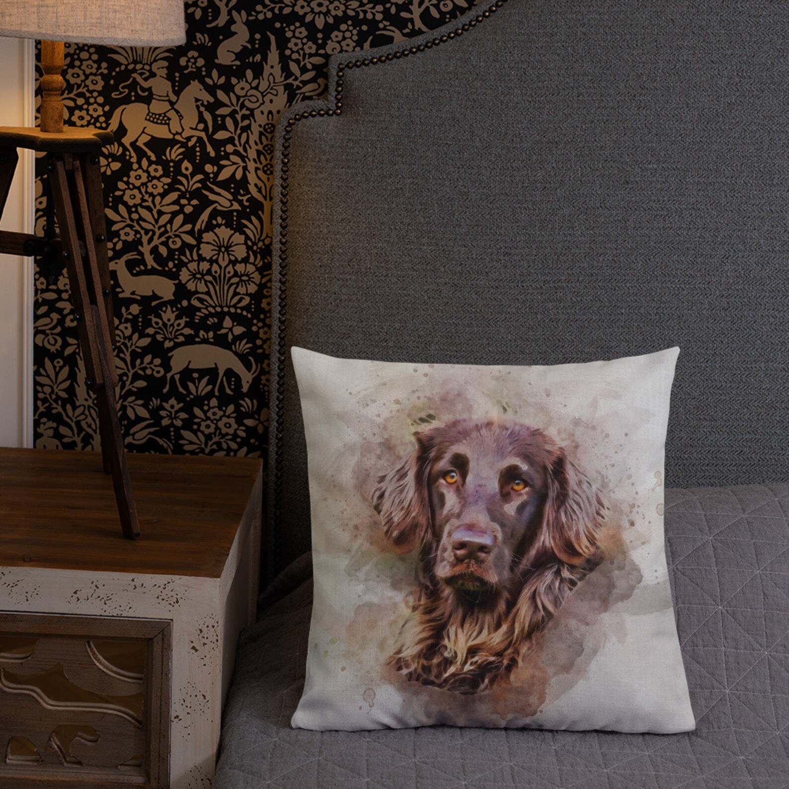 Custom Pet Pillow Personalized Pet Pillow From Photo Pet Etsy