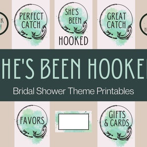 Elle a été accrochée Thème de douche nuptiale l Thème de douche nuptiale de pêche