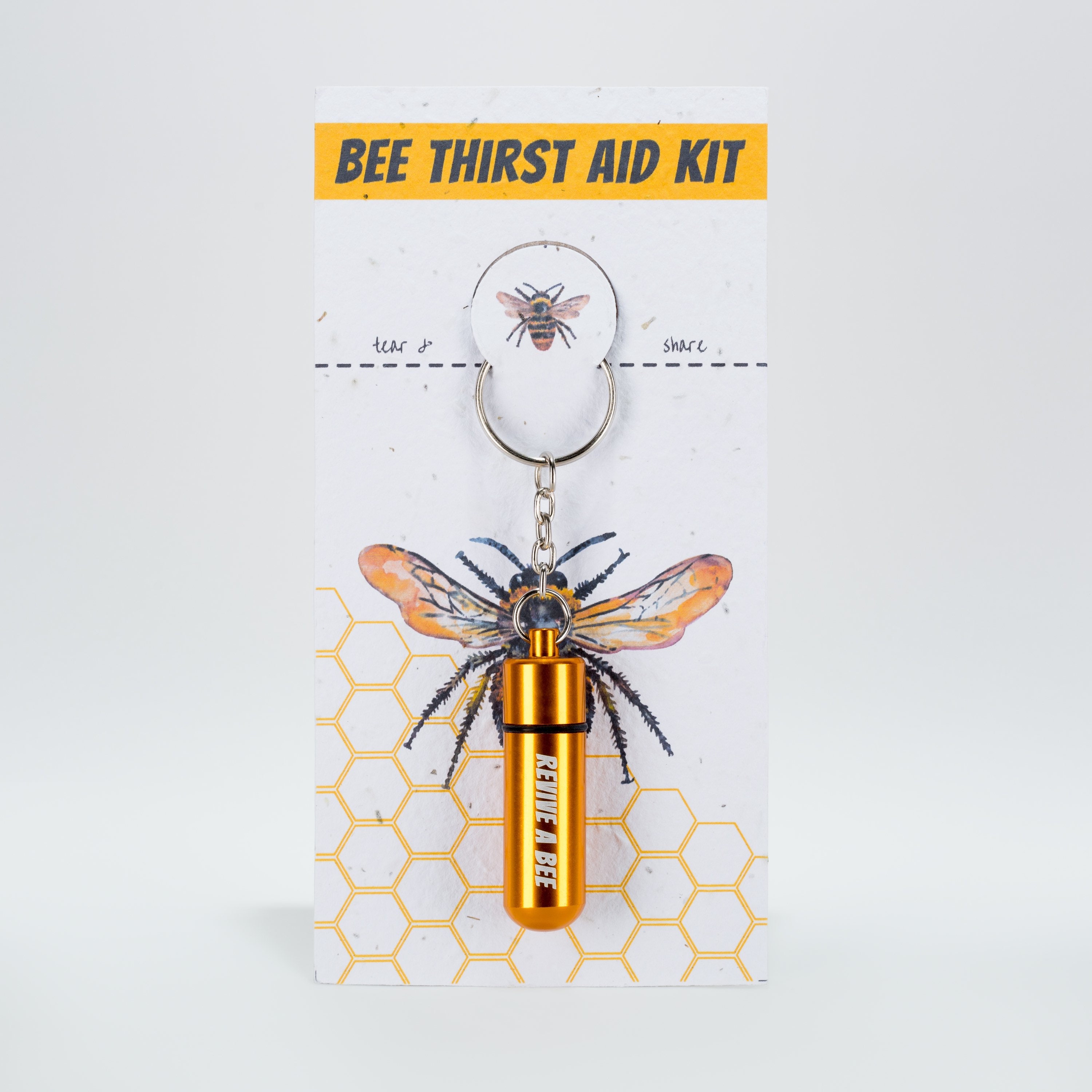 Bee Revival Kit & Seed Paper (Gold)