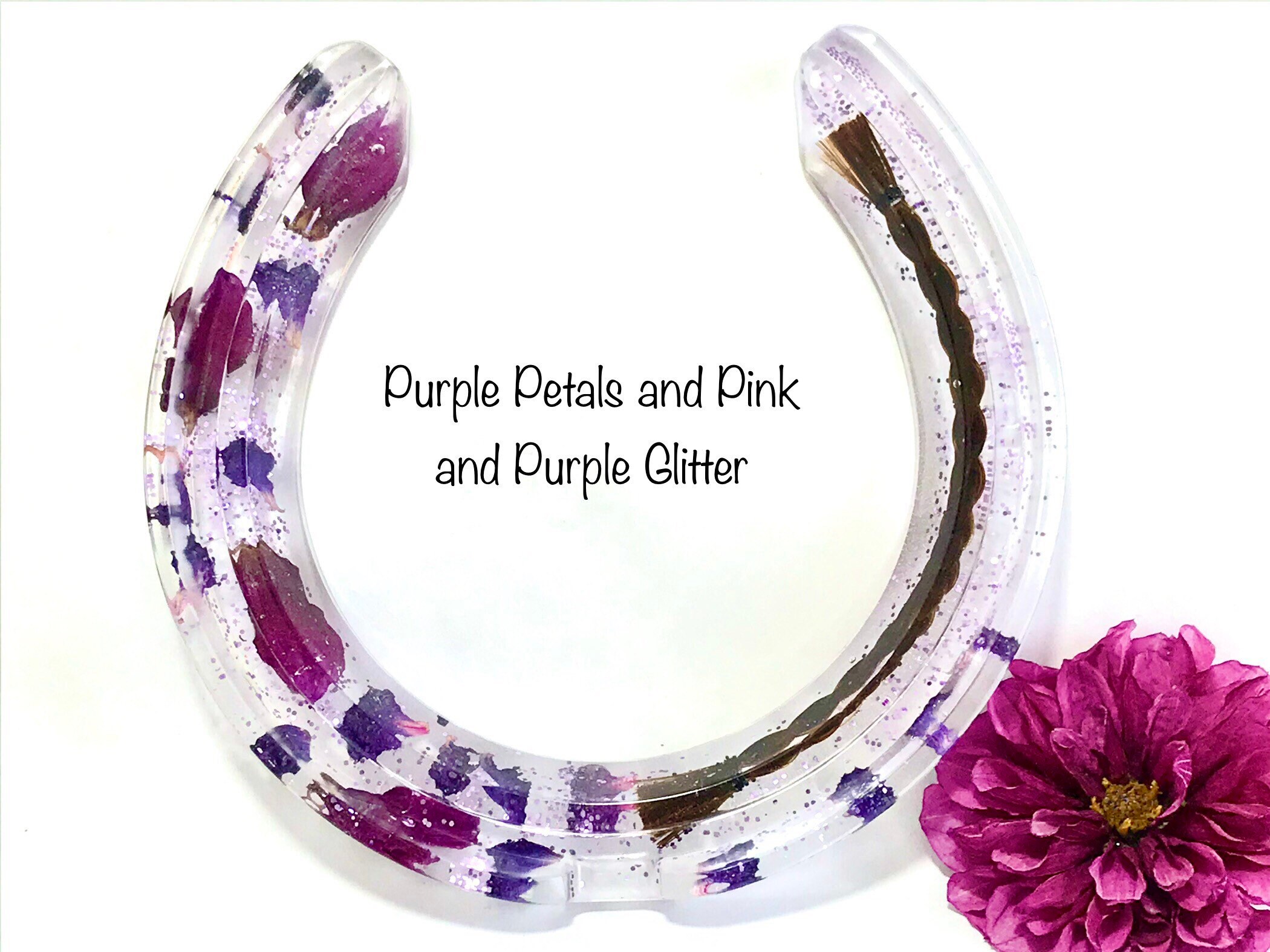 Resin Horse Shoe Keepsake Horseshoe Horse Hair Horseshoe Etsy UK