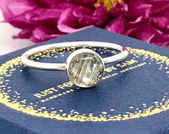 Ashes Ring, 6mm Sterling Silver Memorial Ring, Lock of Hair Ring, Pet Fur Ring, Horse hair Ring, Pet Loss gift, Keepsake Ring,
